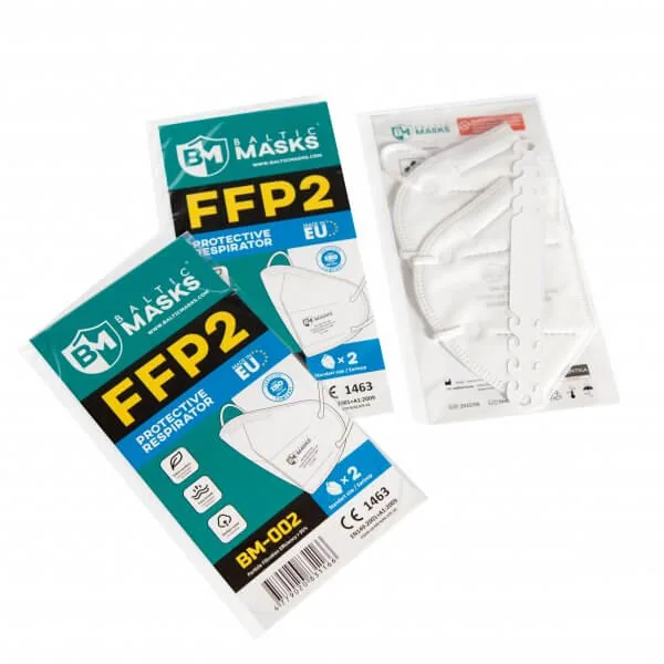 FFP2 4-layer respirator BM-002 (2pcs)