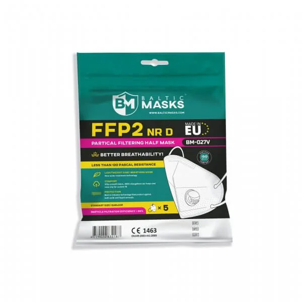 FFP2 respiratorius BM-027V (5 vnt.)